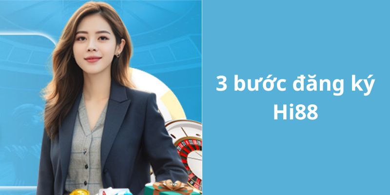 3 bước hoàn thành việc tạo tài khoản